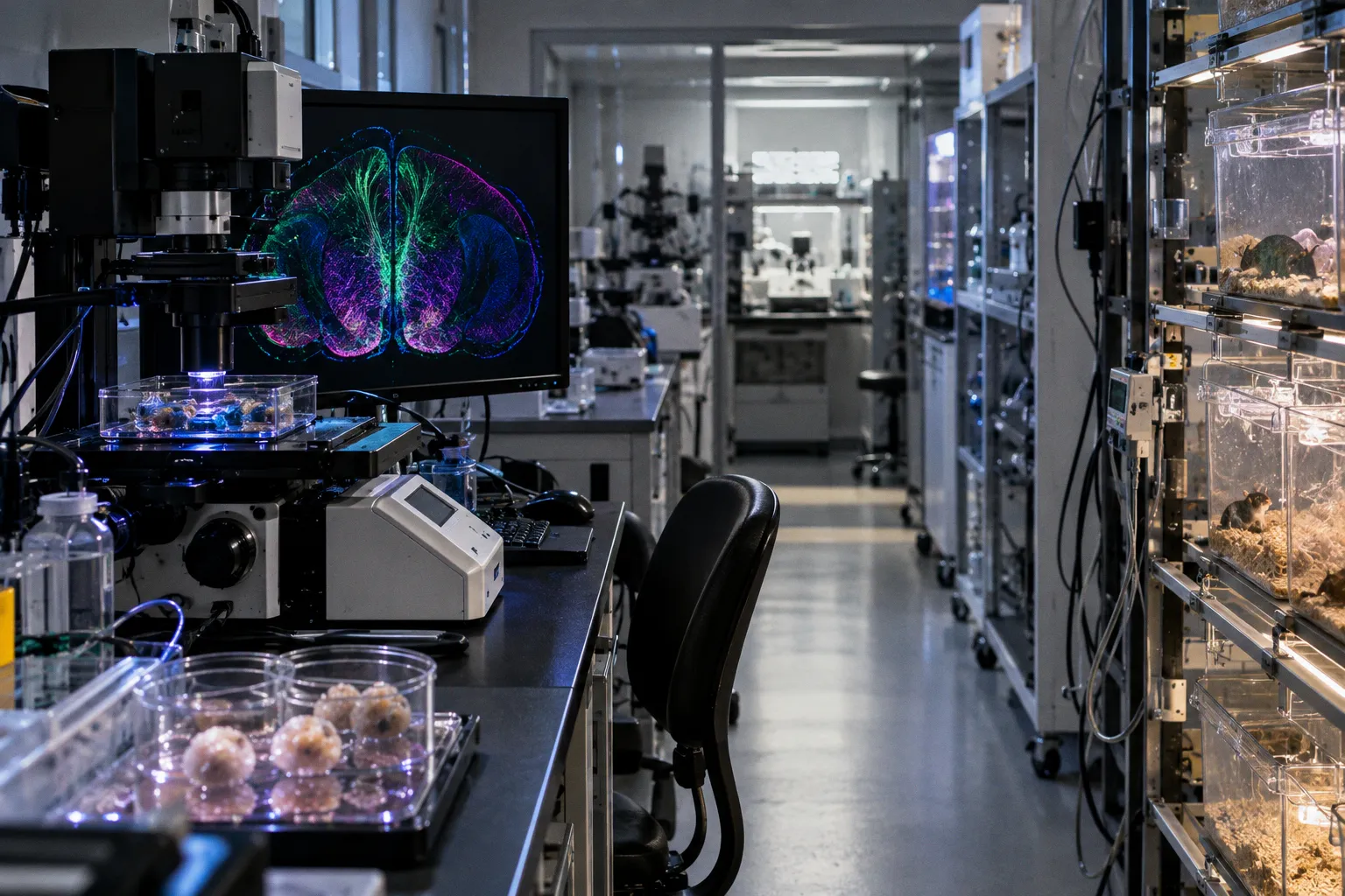 Stanford Researchers Integrate Human Brain Organoids into Mouse Cortical Circuitry